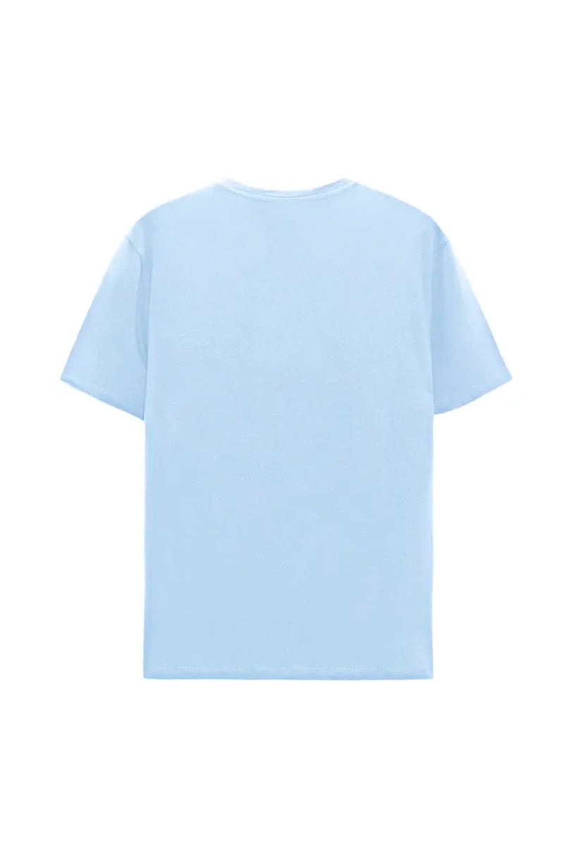 CAMISETA TEXEL REGULAR FIT AZUL CLARO