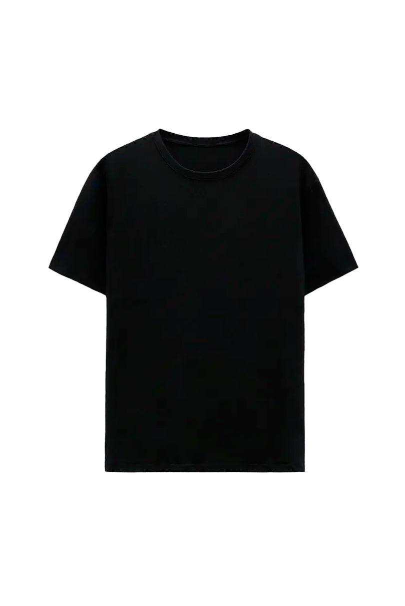 CAMISETA TEXEL REGULAR FIT NEGRO