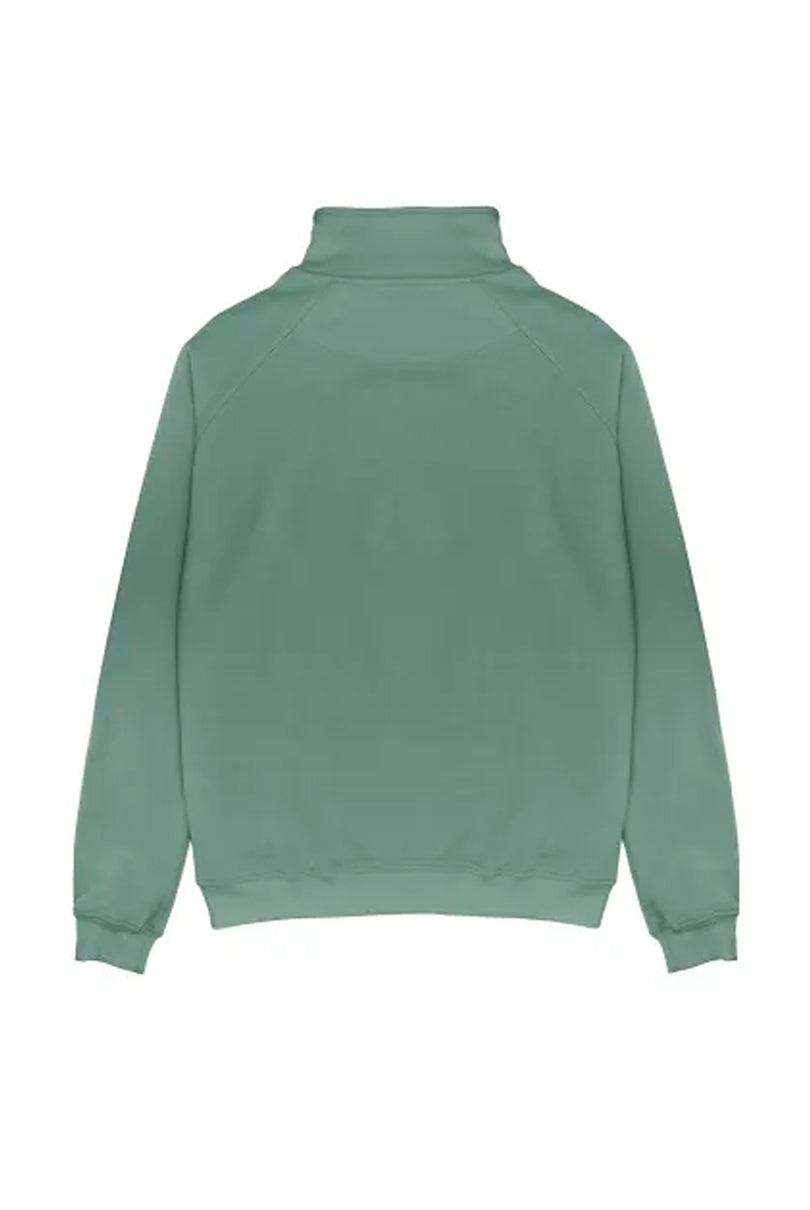 SUDADERA HALF ZIP PENICHE VERDE