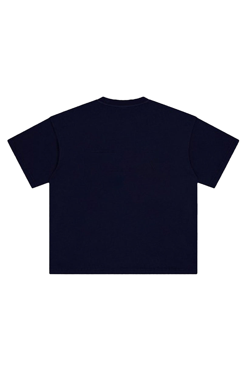 CAMISETA LEVI BOXY FIT AZUL MARINO