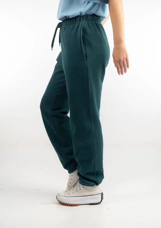 PANTALONES JOGGERS PENICHE LARGOS DEPORTE VERDE