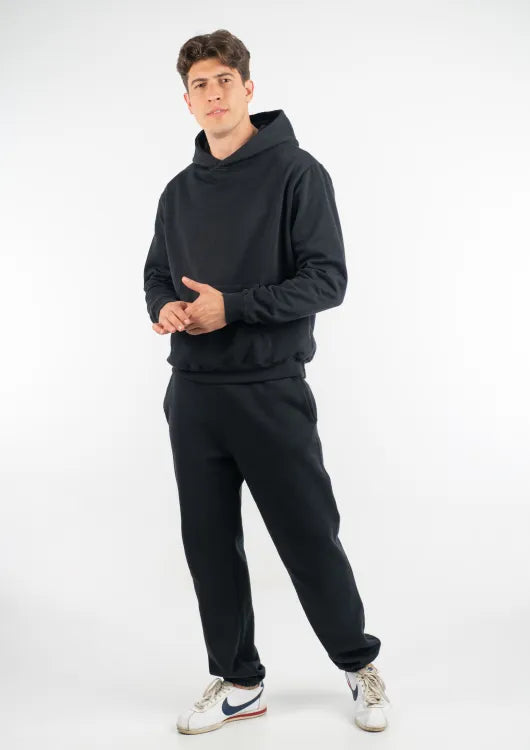 PANTALONES JOGGERS PENICHE LARGOS DEPORTE NEGRO
