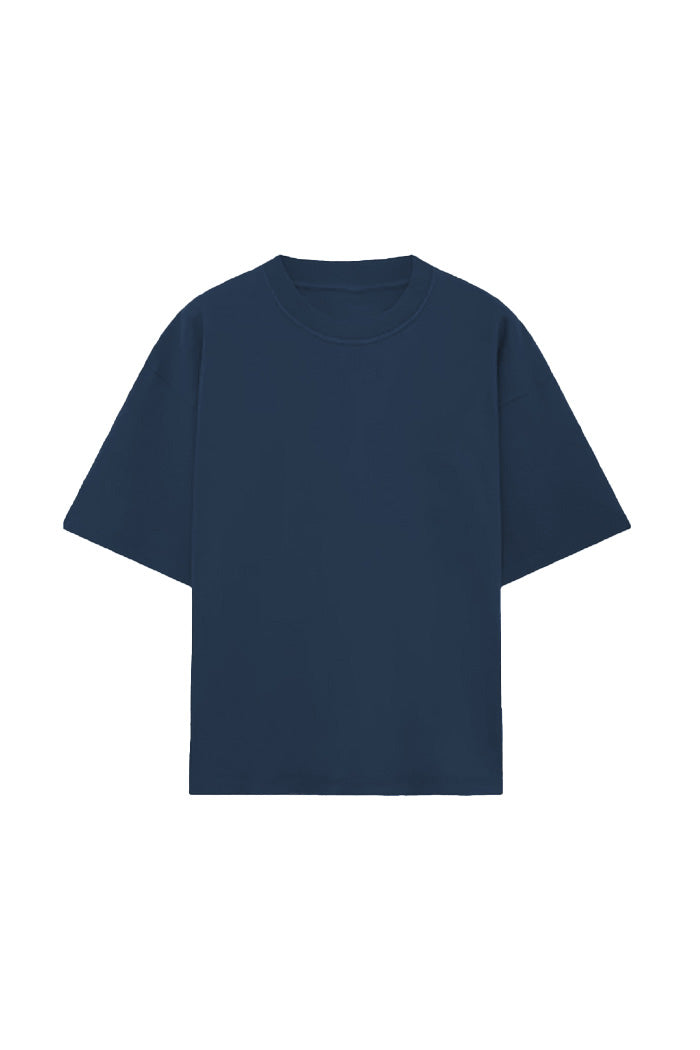 CAMISETA SAREK OVERSIZED AZUL ÍNDIGO