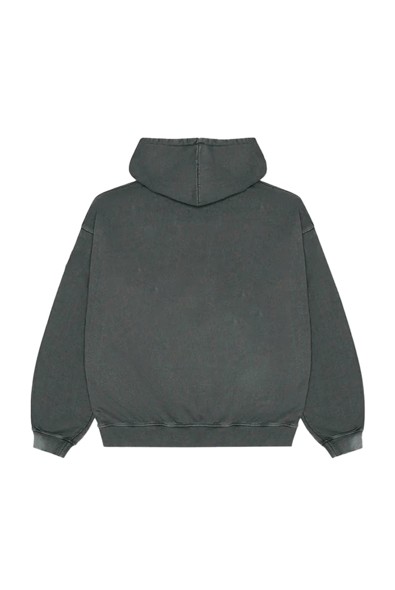 SUDADERA HUDSON EFECTO DESGASTADO GRIS OSCURO