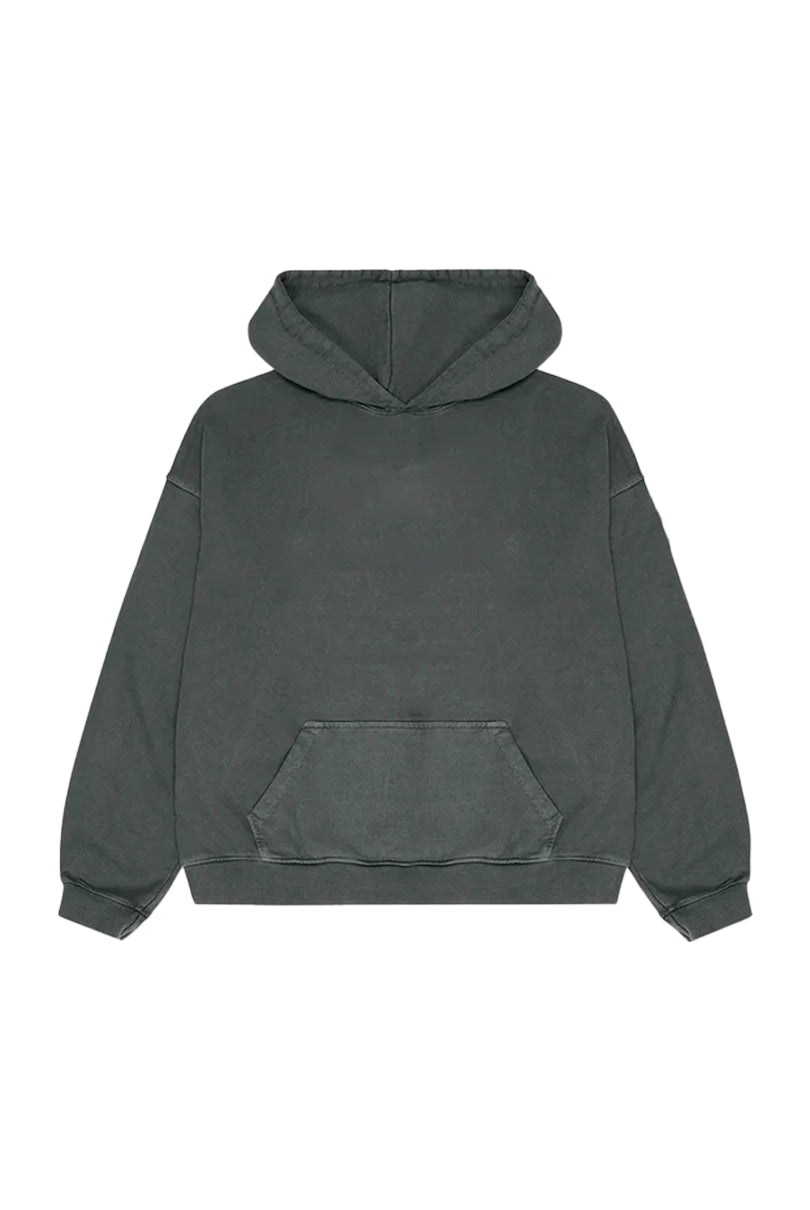 SUDADERA HUDSON EFECTO DESGASTADO GRIS OSCURO