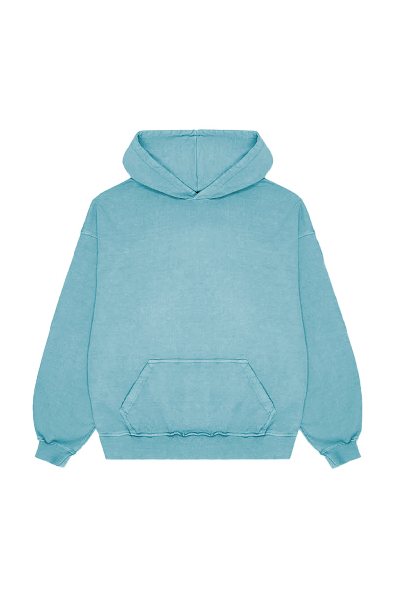 SUDADERA HUDSON EFECTO DESGASTADO AZUL CLARO
