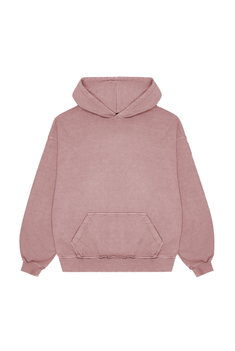 SUDADERA HUDSON EFECTO DESGASTADO ROSA